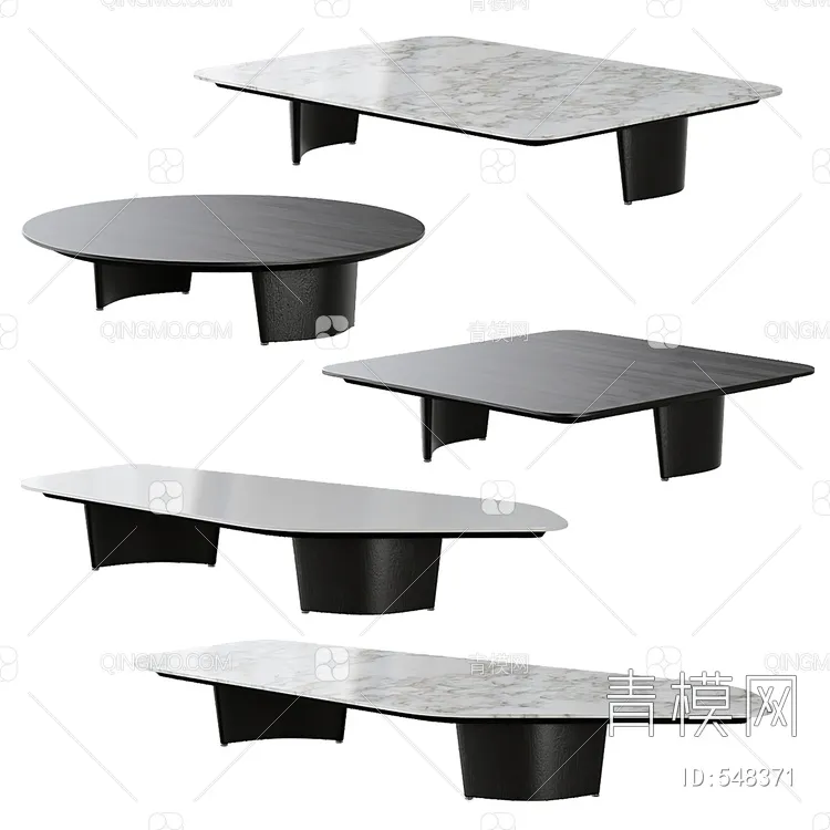 TEA TABLES 3D MODELS – 092 – PRO