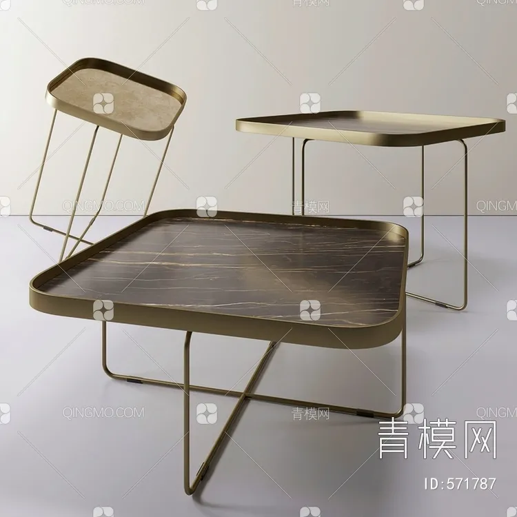 TEA TABLES 3D MODELS – 108 – PRO