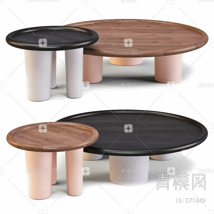 TEA TABLES 3D MODELS – 111 – PRO