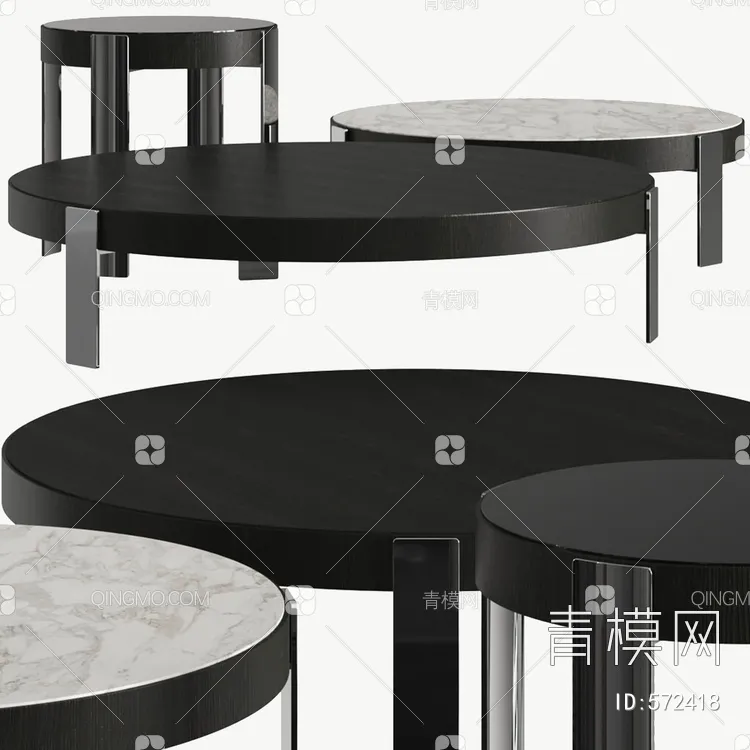 TEA TABLES 3D MODELS – 112 – PRO
