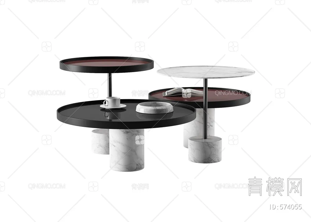 TEA TABLES 3D MODELS – 126 – PRO