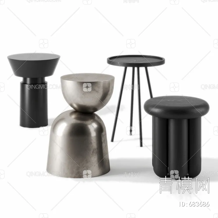 TEA TABLES 3D MODELS – 149 – PRO