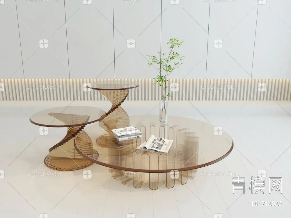 TEA TABLES 3D MODELS – 178 – PRO