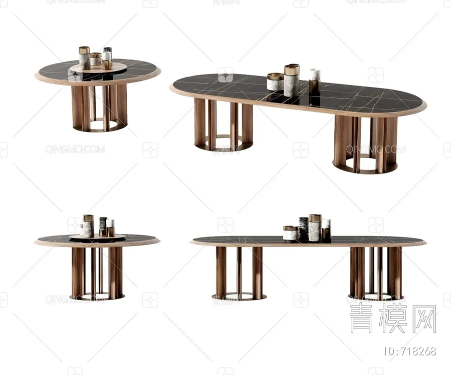 TEA TABLES 3D MODELS – 181 – PRO