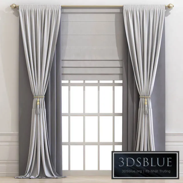 DECORATION – CURTAIN – 3DSKY Models – 2612