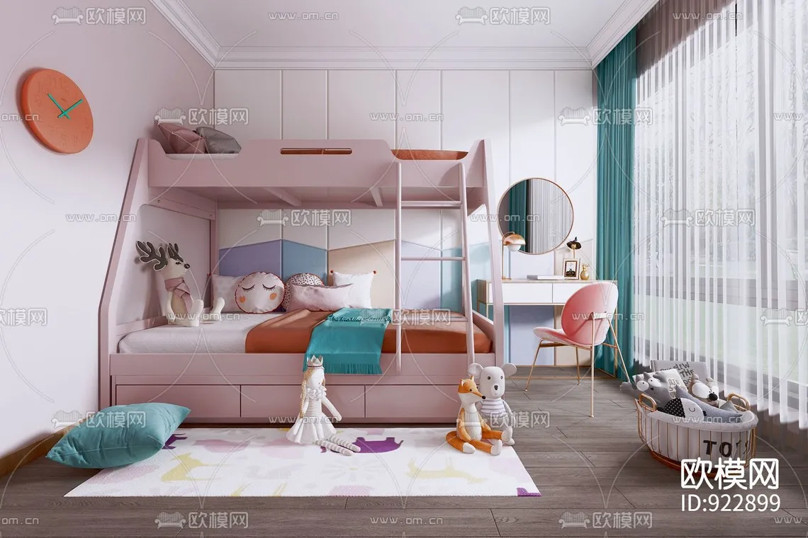 CHILDROOM – 3D SCENES – VRAY – 390