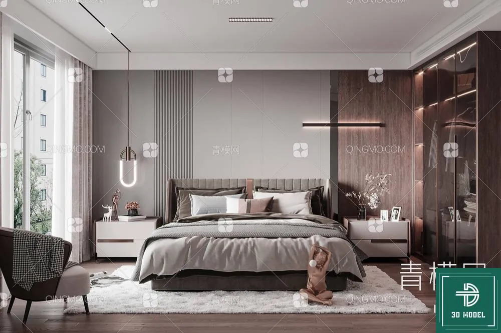 BEDROOM – 3DS MAX MODELS – 074 – PRO