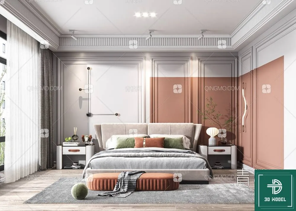 BEDROOM – 3DS MAX MODELS – 143 – PRO