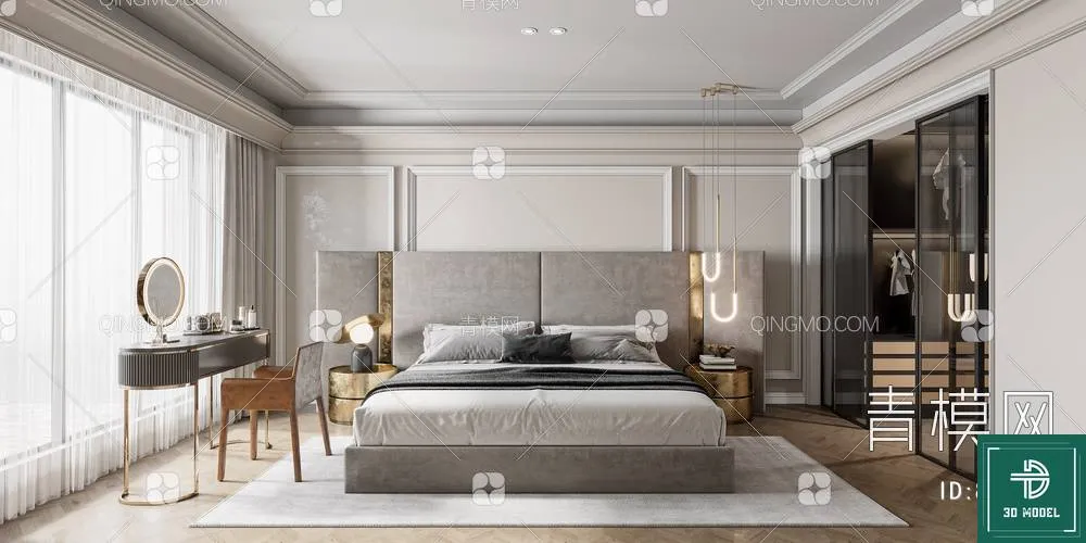 BEDROOM – 3DS MAX MODELS – 168 – PRO