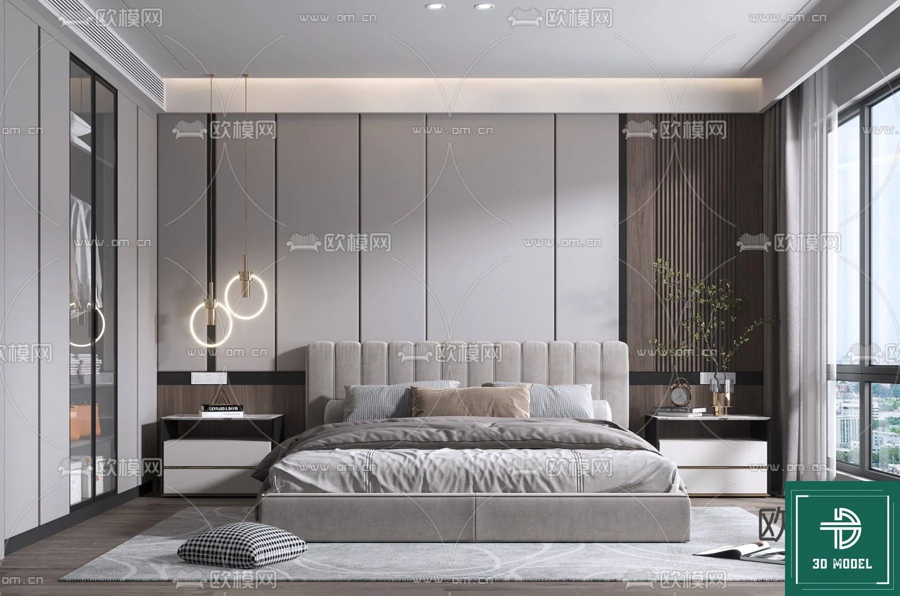 BEDROOM – 3DS MAX MODELS – 207 – PRO