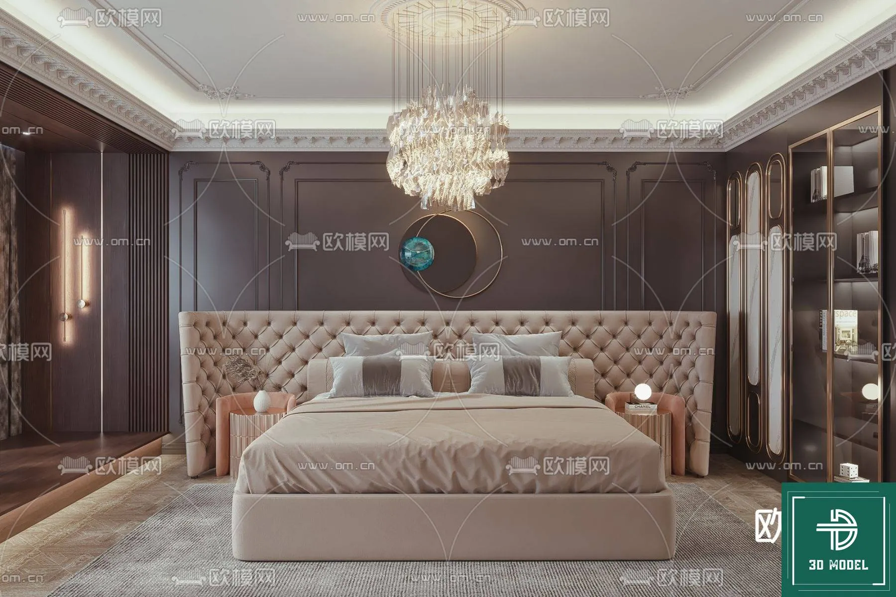 BEDROOM – 3DS MAX MODELS – 208 – PRO