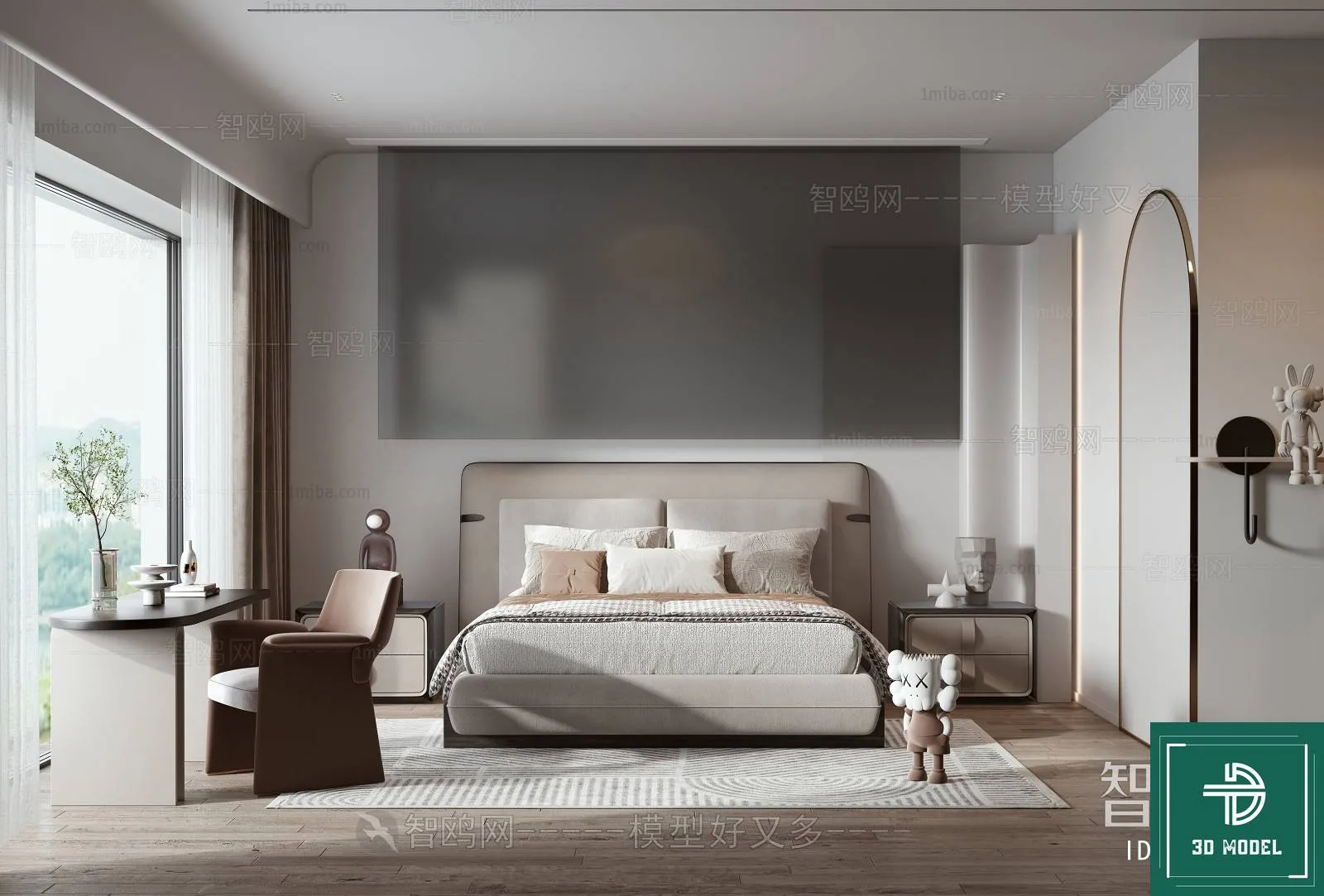 BEDROOM – 3DS MAX MODELS – 209 – PRO