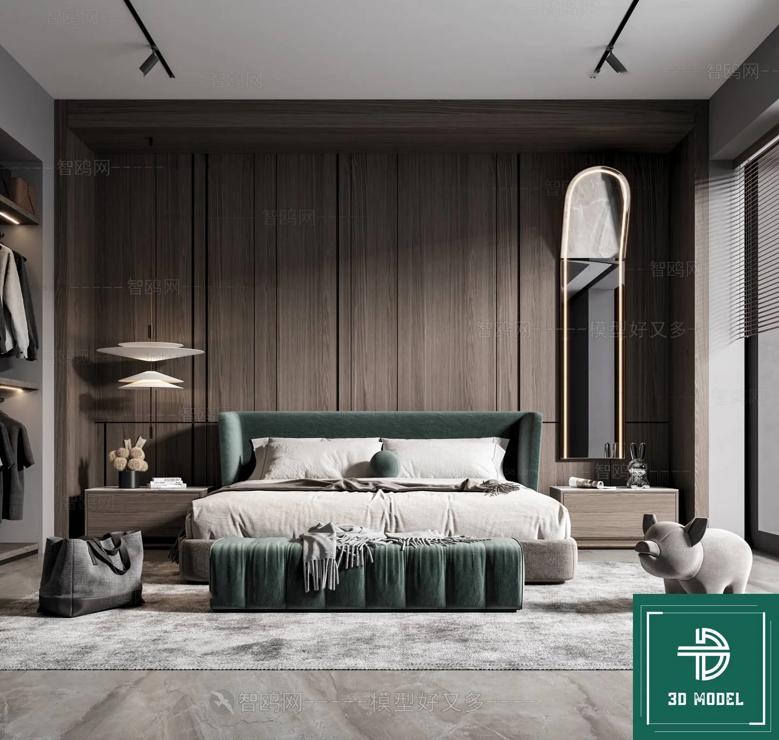 BEDROOM – 3DS MAX MODELS – 259 – PRO