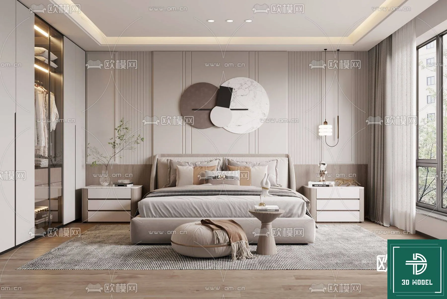 BEDROOM – 3DS MAX MODELS – 328 – PRO