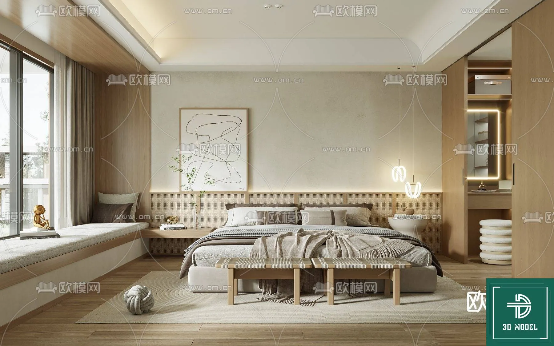 BEDROOM – 3DS MAX MODELS – 333 – PRO