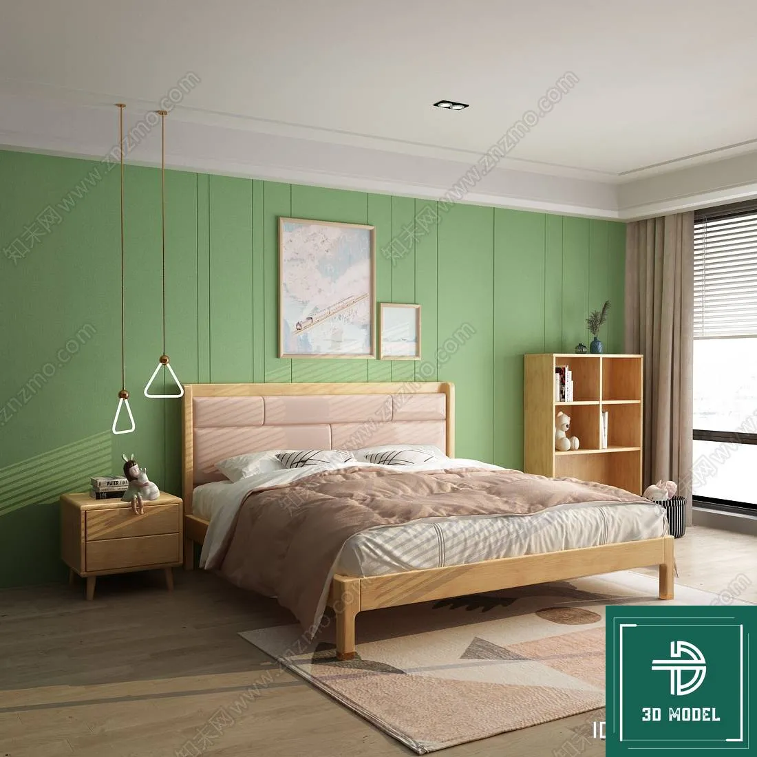 BEDROOM – 3DS MAX MODELS – 384 – PRO