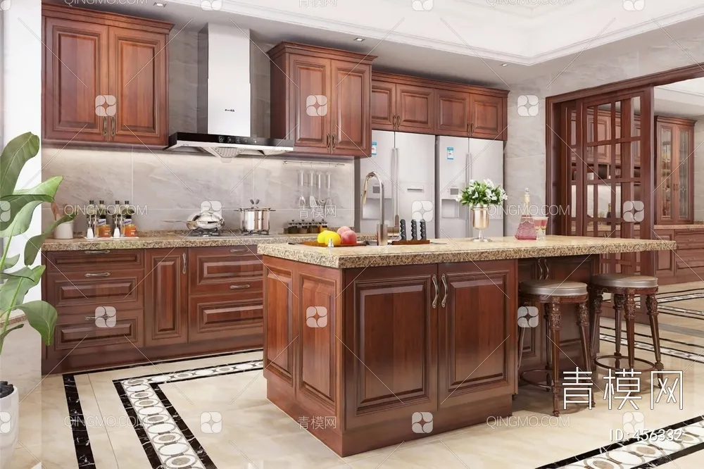 KITCHEN – 3D BLOCKS – 051 – PRO