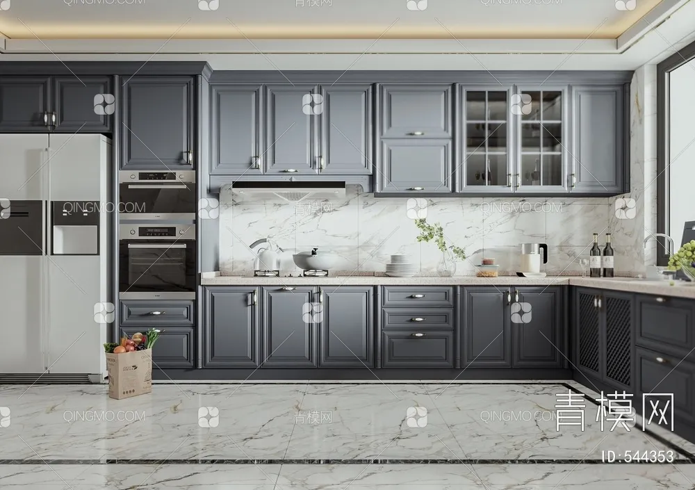 KITCHEN – 3D BLOCKS – 077 – PRO