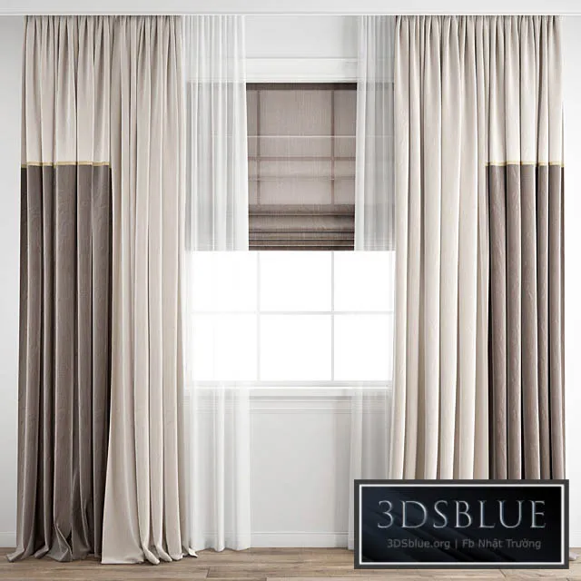 DECORATION – CURTAIN – 3DSKY Models – 2706