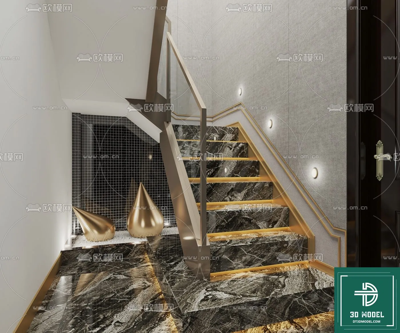 STAIR – 3DS MAX MODELS – 004 – PRO