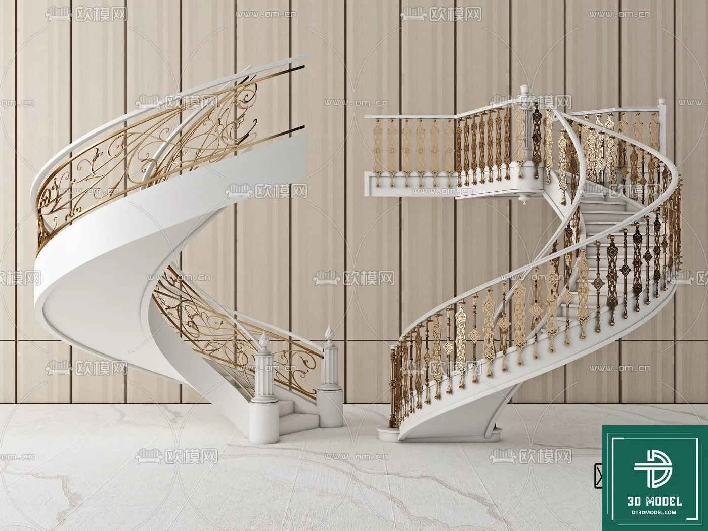 STAIR – 3DS MAX MODELS – 011 – PRO