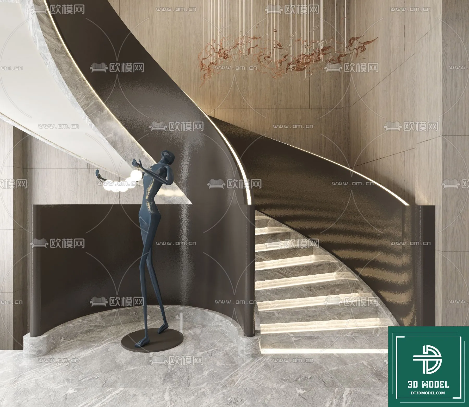 STAIR – 3DS MAX MODELS – 040 – PRO