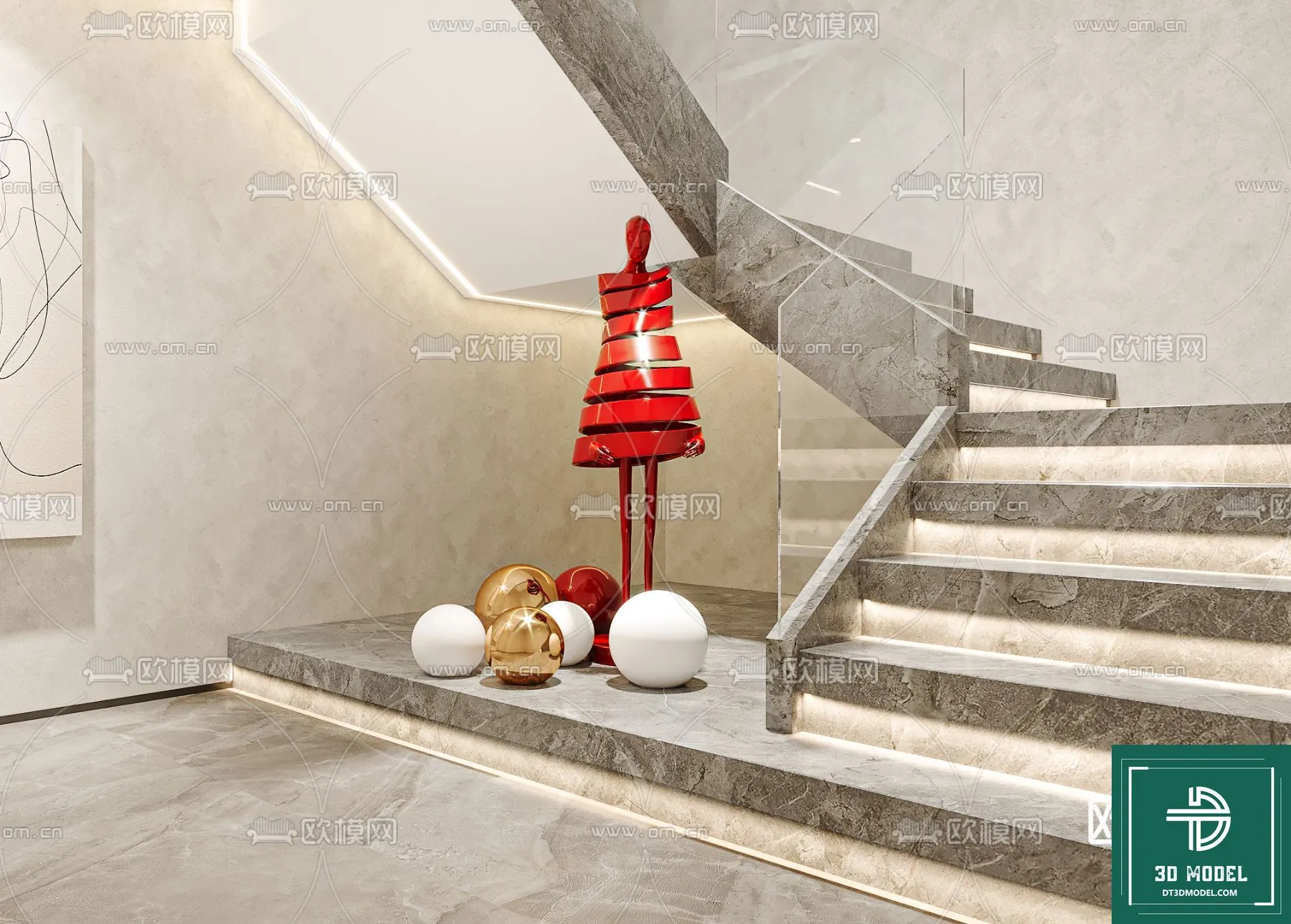 STAIR – 3DS MAX MODELS – 041 – PRO