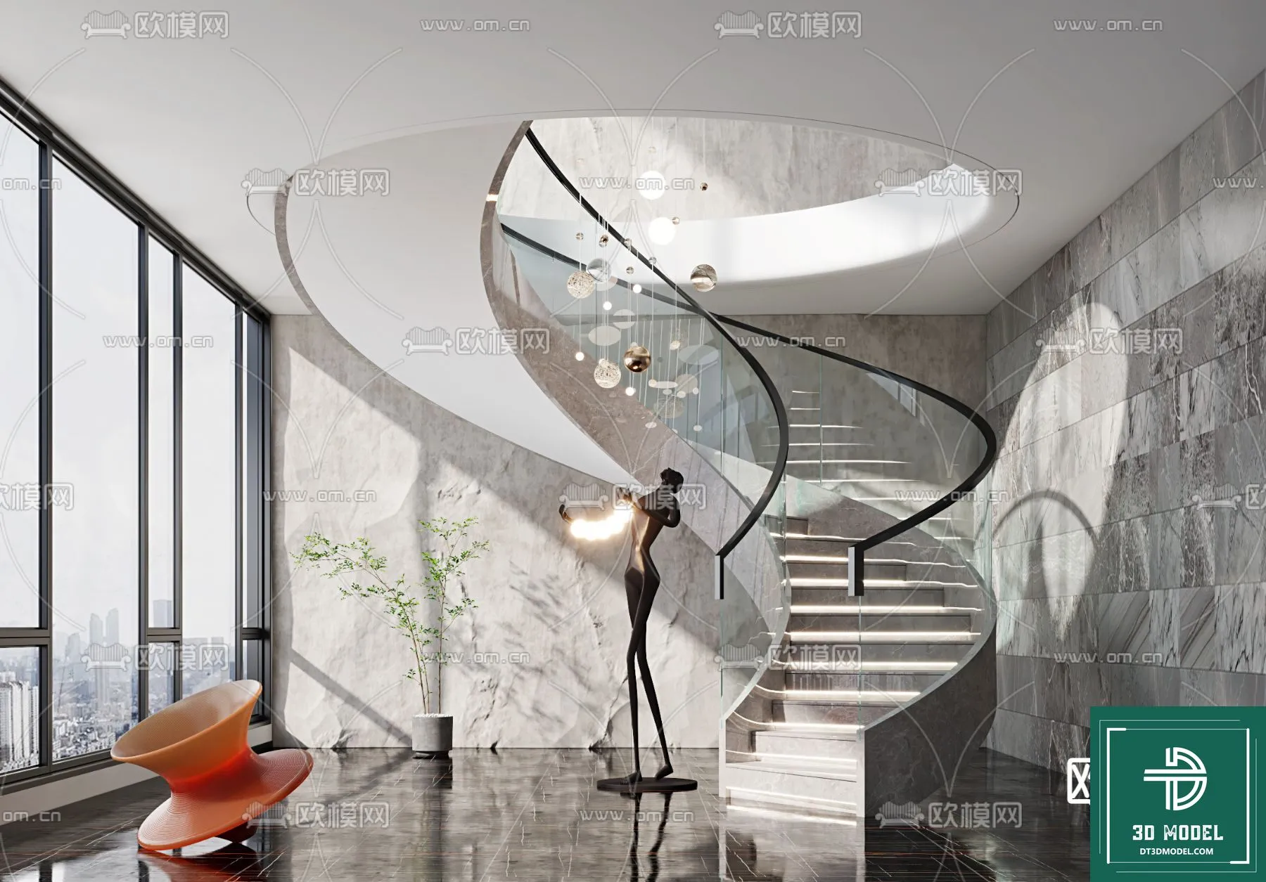 STAIR – 3DS MAX MODELS – 068 – PRO
