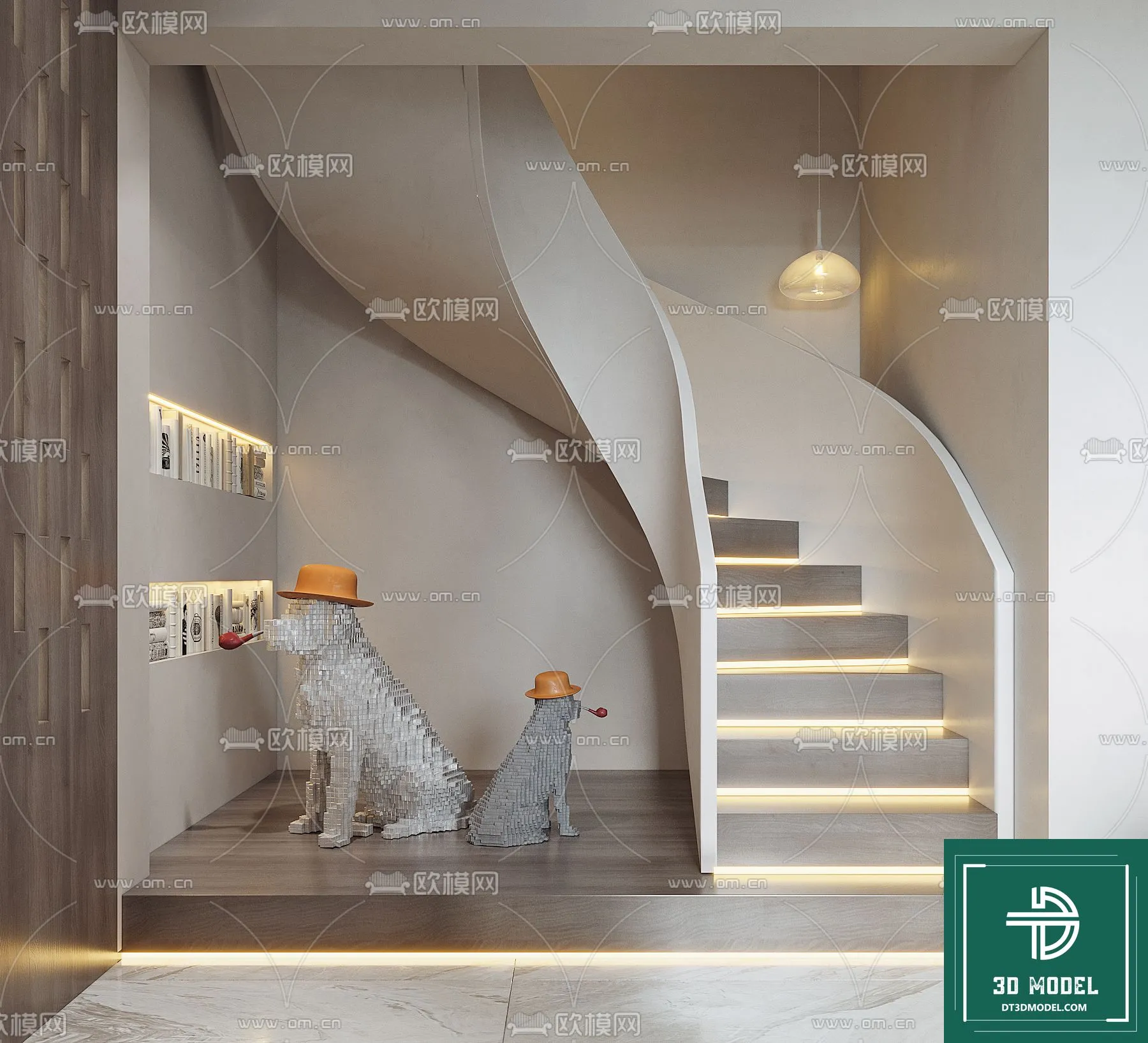 STAIR – 3DS MAX MODELS – 085 – PRO