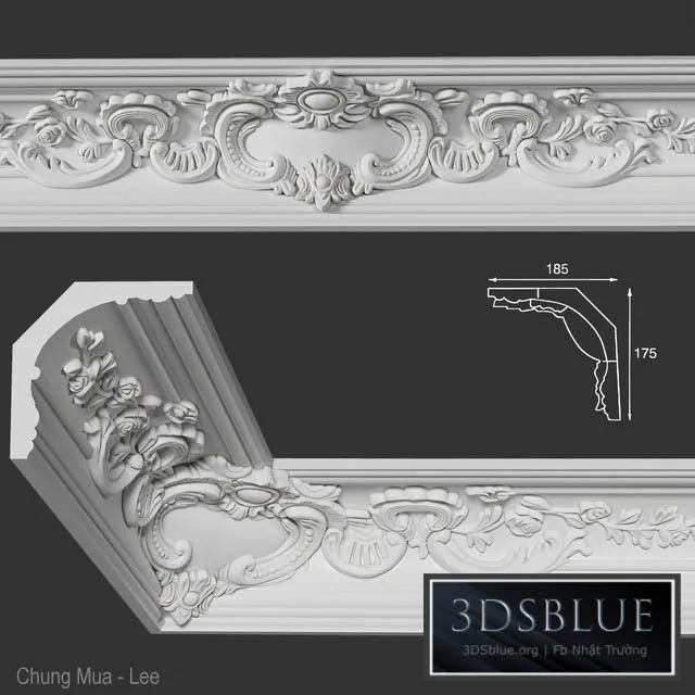 DECORATION – DECORATIVE PLASTER – 3DSKY Models – 2740