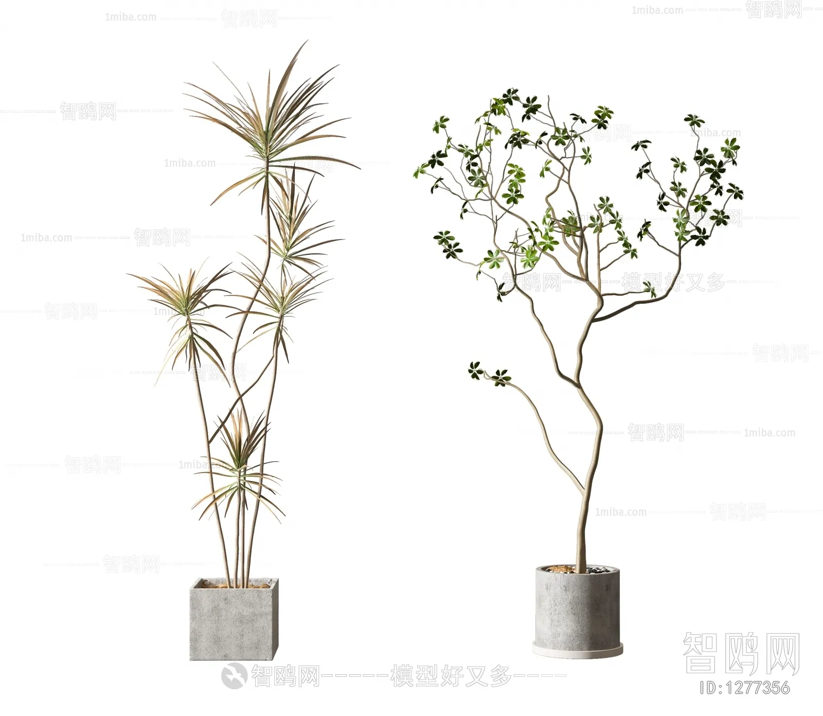 TREE – PLANTS – 3DS MAX MODELS – 164 – PRO