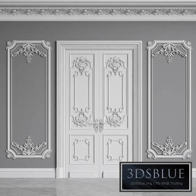 DECORATION – DECORATIVE PLASTER – 3DSKY Models – 2747