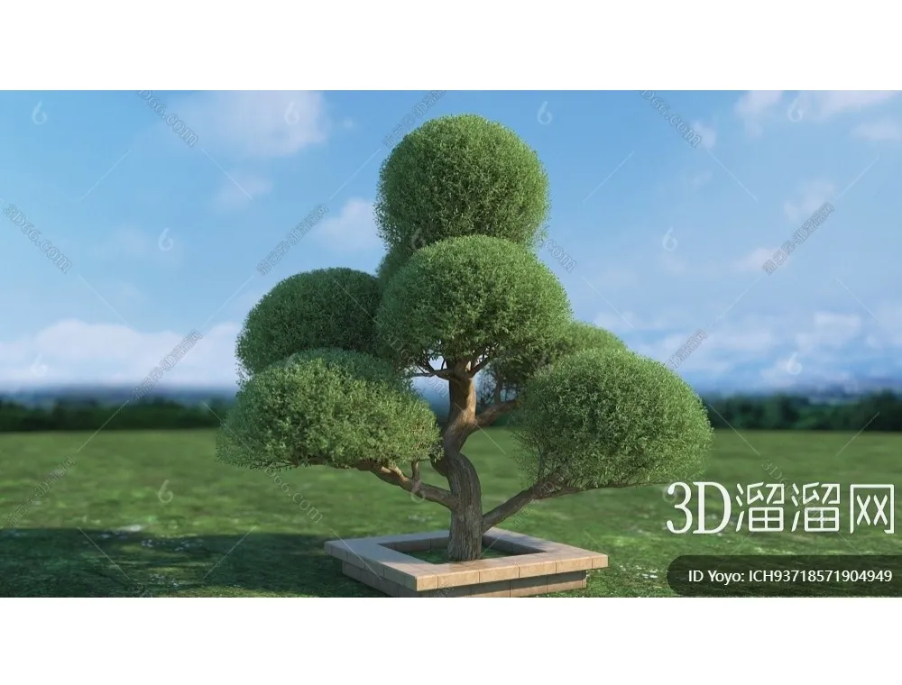 TREE – PLANTS – 3DS MAX MODELS – 303 – PRO