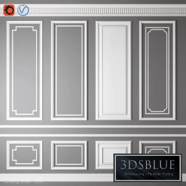 DECORATION – DECORATIVE PLASTER – 3DSKY Models – 2757