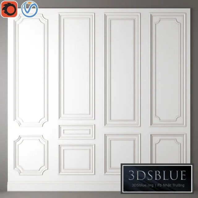 DECORATION – DECORATIVE PLASTER – 3DSKY Models – 2764