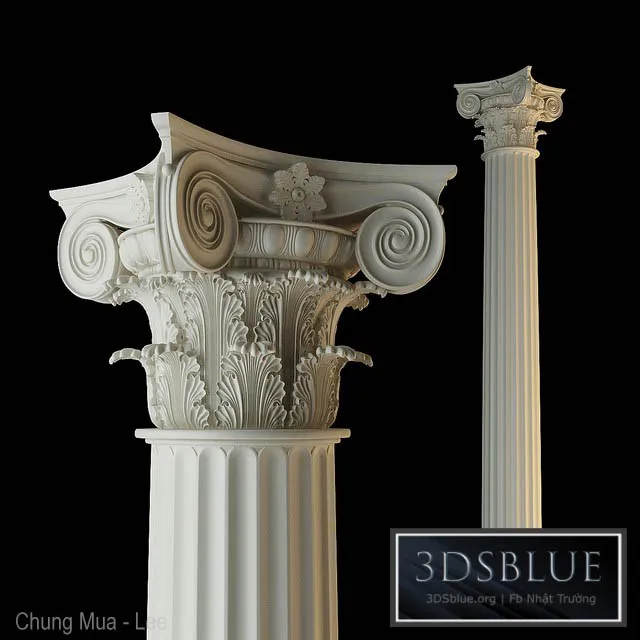 DECORATION – DECORATIVE PLASTER – 3DSKY Models – 2765