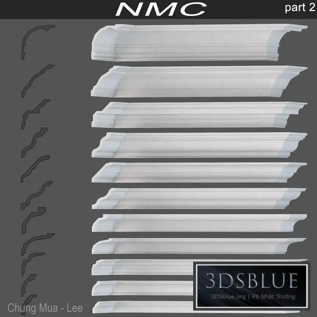 Cornices NMC (part 2) 3DS Max - thumbnail 3