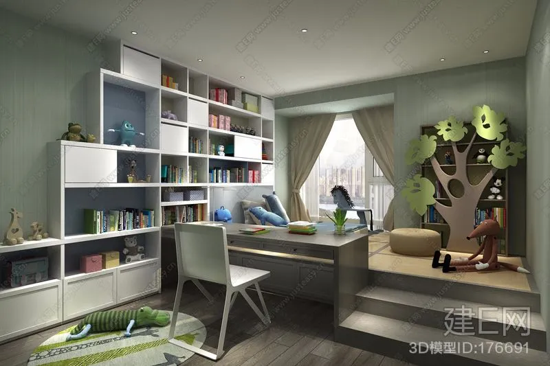 CHILDROOM – 3D SCENES – VRAY – 403