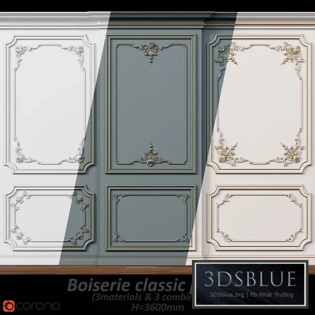 DECORATION – DECORATIVE PLASTER – 3DSKY Models – 2784