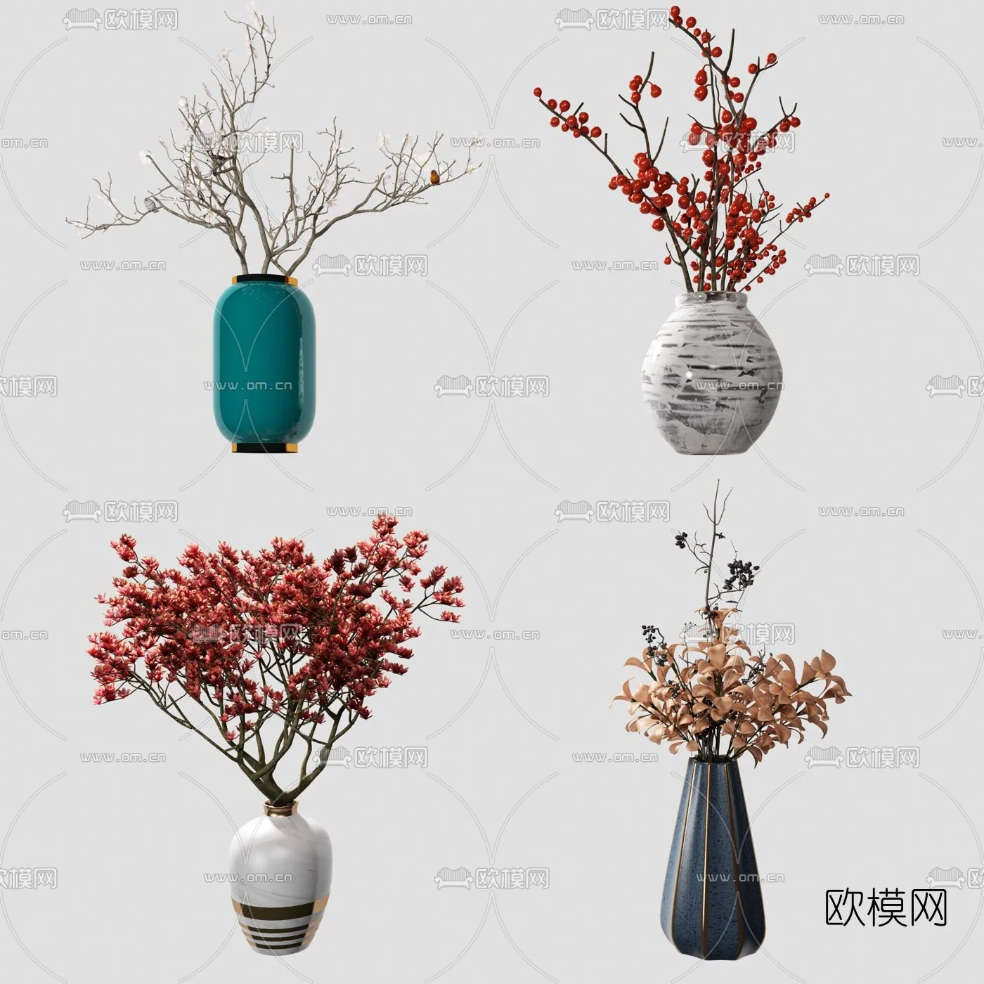 DECORATION SETS – 3D MODELS – 011 – PRO