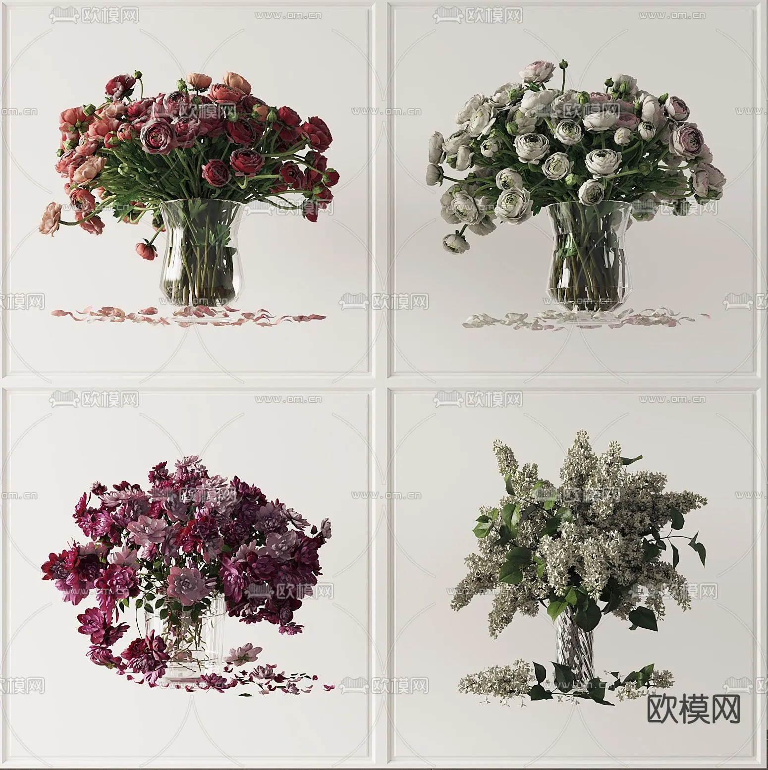 DECORATION SETS – 3D MODELS – 077 – PRO