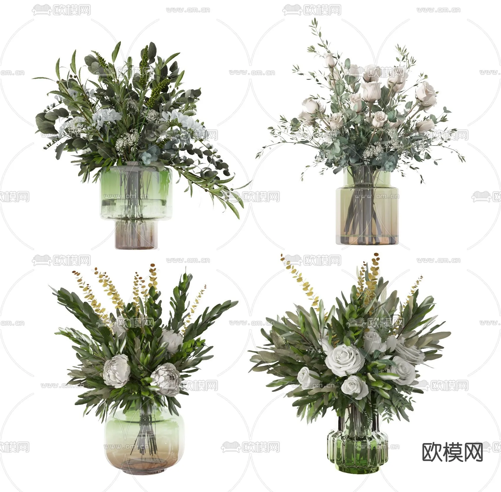 DECORATION SETS – 3D MODELS – 104 – PRO