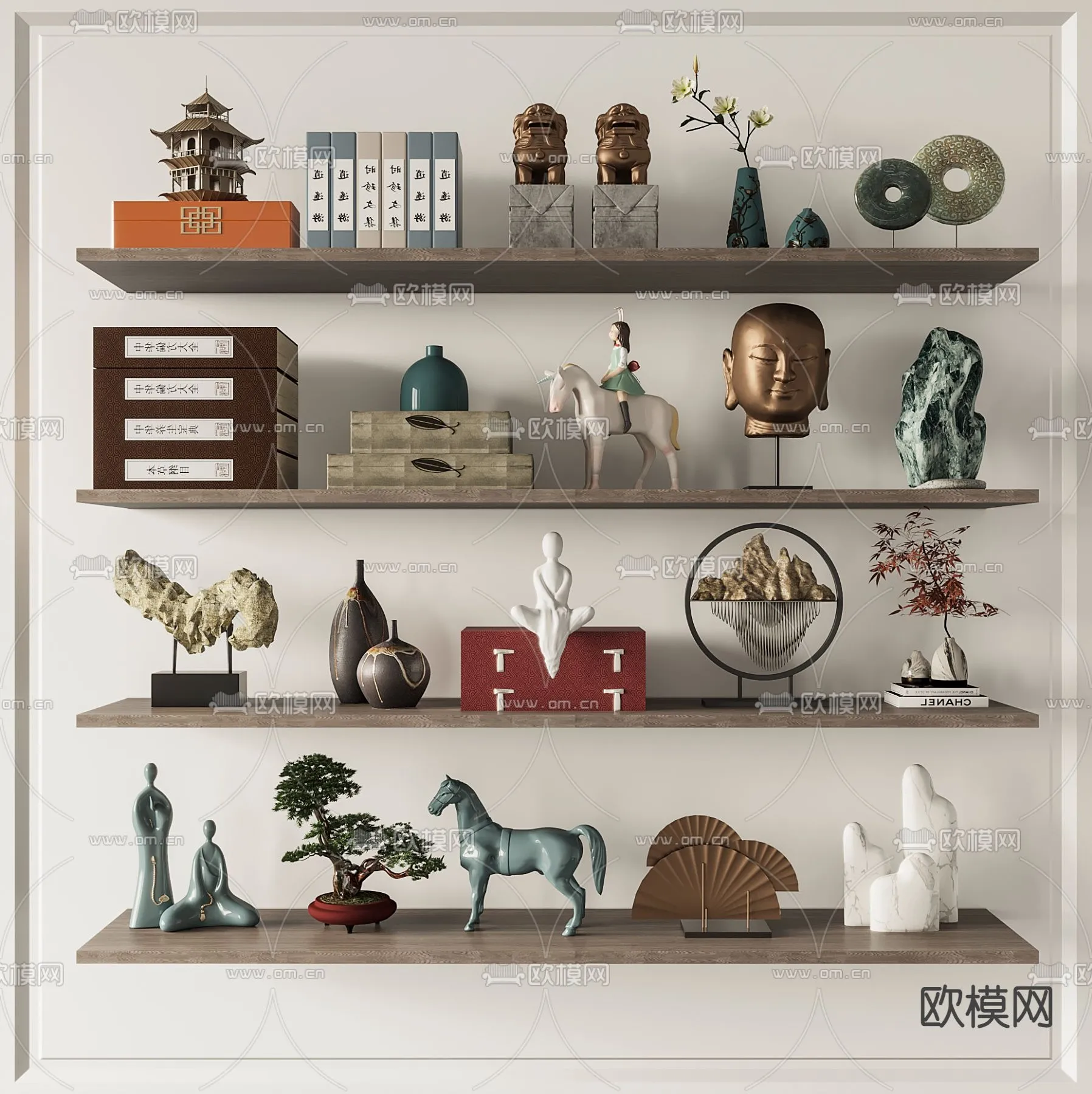 DECORATION SETS – 3D MODELS – 176 – PRO