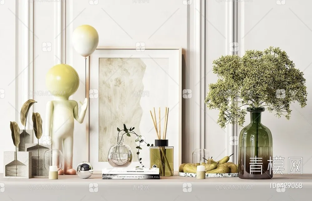 DECORATION SETS – 3D MODELS – 244 – PRO