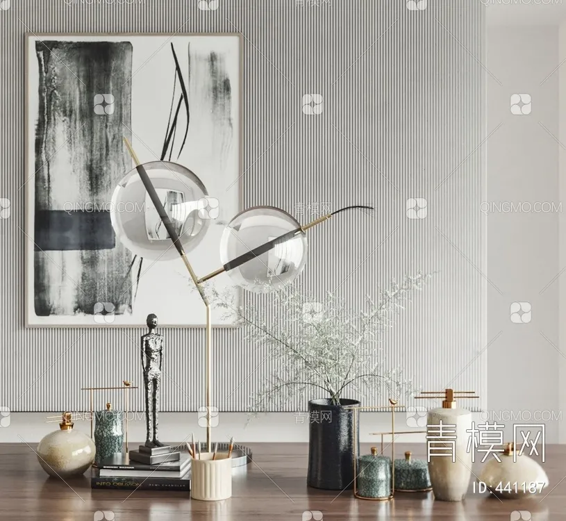 DECORATION SETS – 3D MODELS – 276 – PRO