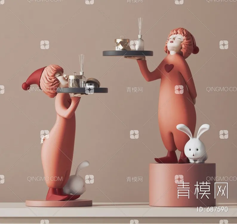 DECORATION SETS – 3D MODELS – 415 – PRO