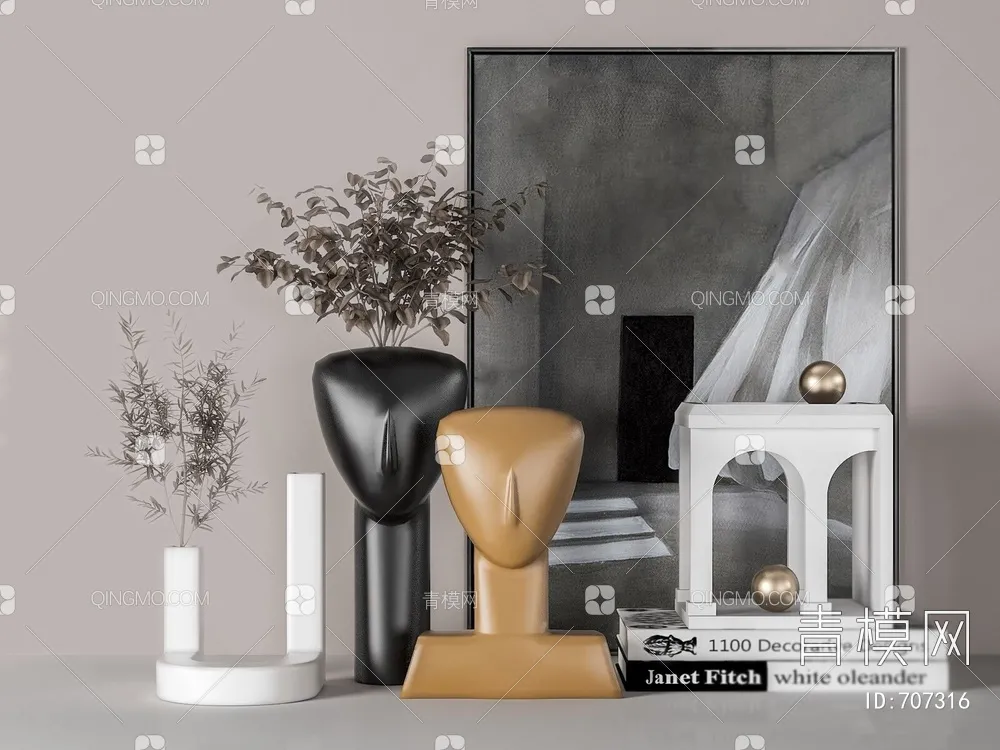 DECORATION SETS – 3D MODELS – 522 – PRO