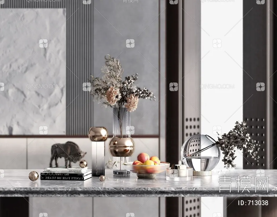 DECORATION SETS – 3D MODELS – 532 – PRO