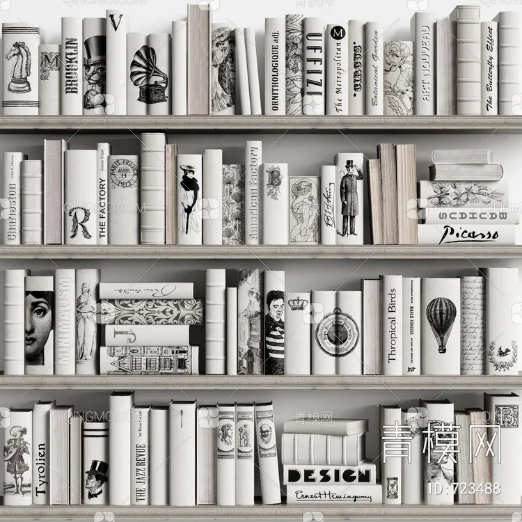 DECORATION SETS – 3D MODELS – 553 – PRO