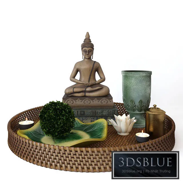 Ethnic set 3DS Max - thumbnail 3